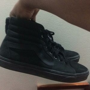 Black High Top Vans